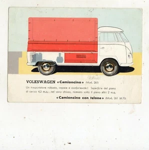C000112 AK VOLKSWAGEN LKW MODELL 261 GEREIST 1962 - Bild 1 von 2