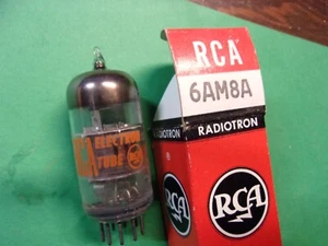 One RCA 6AM8A electron vacuum amplifier tube NIB - Picture 1 of 2