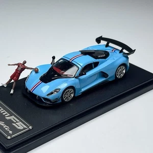 RM 1:64 RHINO Model Hennessey Venom F5 Diecast Car Collectible Ornament Gifts - Picture 1 of 14