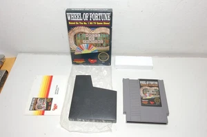 Wheel of Fortune, NES, Complete in Box w/ Game/Manual/Sleeve/Foam, Nintendo - Picture 1 of 2