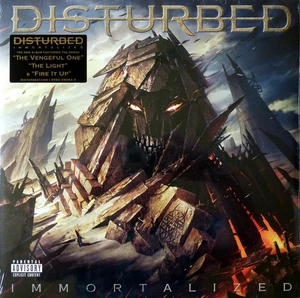 Disturbed Immortalized LP + LP, S/Sided, Etch + Album 2015 Nu Metal (M / M) - Picture 1 of 5