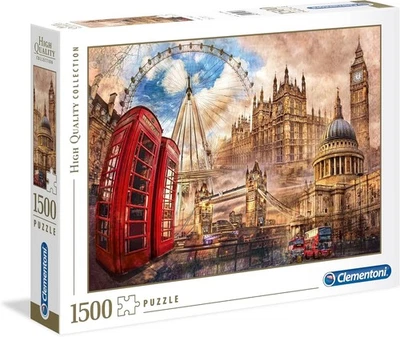 Puzzle - Creative Toys - Vintage London 1500pc New 31807 - Image 1 of 3