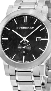 Original Burberry Herrenuhr The City 42mm schwarz BU9901 - Bild 1 von 3