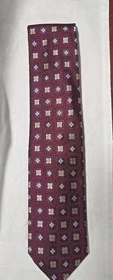 ROBERT TALBOTT 最佳 Nordstrom 豪华手工缝制领带。 全新带标签  — 第 1/4 张图片