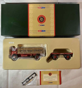 Corgi CC10201 ERFV Sheeted Platform Lorry & Trailer BRS 1:50 Diecast 1589/2000 - Bild 1 von 9