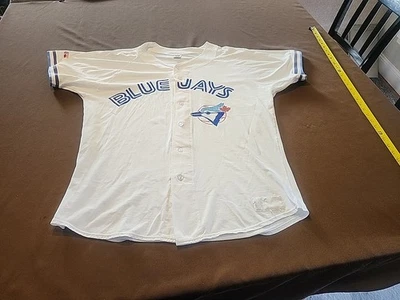 Camiseta deportiva de béisbol vintage de los 80 Russell Athletic Toronto Blue Jays MLB XL EE. UU. Foto 1 de 4