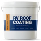 RV Roof Coating, White Liquid Rubber Sealant for Camper Roofs,... 