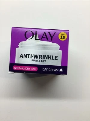 OLAY FIRM & LIFT DAY CREAM NORMAL/DRY SKIN SPF 15 50ML - Image 1 of 4