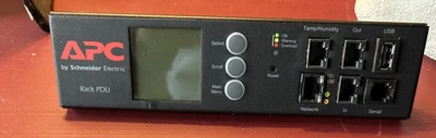Módulo de administración de PDU APC para AP8941 AP8959 AP8841 AP8862 AP8865 AP8868 AP8641 Foto 1 de 4