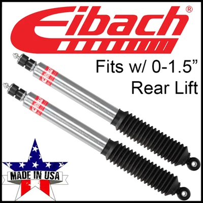 Par de amortiguadores traseros Eibach PRO-TRUCK aptos para Toyota Tundra 2000-2006 4,7 L con elevación de 0-1,5" Foto 1 de 2