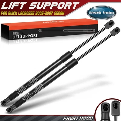2 piezas soportes de elevación del capó delantero amortiguadores puntales para Buick LaCrosse Allure 2005-2007 Foto 1 de 4