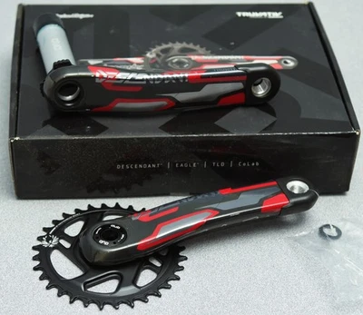 TruVativ Descendant Troy Lee Designs CoLab Carbon Crankset - 175mm, 12-Speed, 32 - Image 1 of 4
