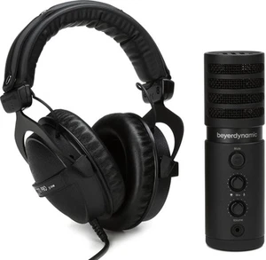 Beyerdynamic Creator Pro - DT 770 Pro Headphones with Fox USB Microphone - Picture 1 of 11