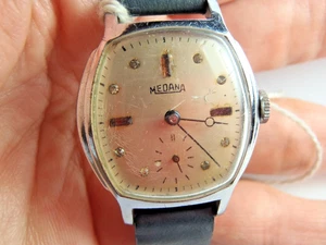 Vintage MEDANA Swiss Watch Manual Wind SPARES/REPAIR - Picture 1 of 21