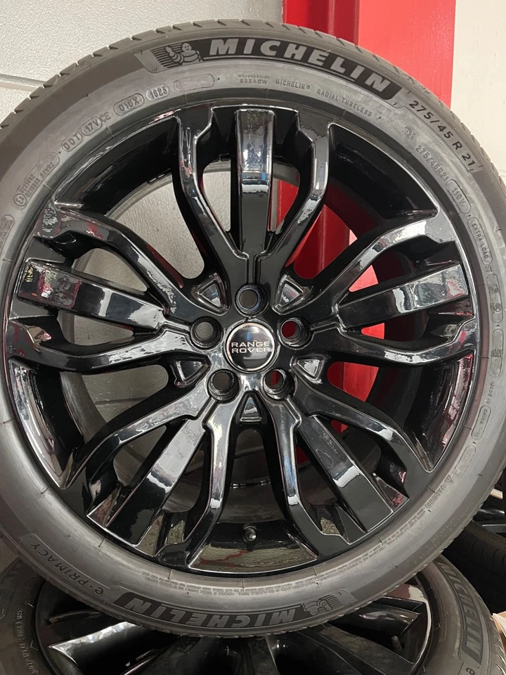 Original Range Rover Sport Radsatz Kompletträder 21 Zoll Michelin Reifen - Bild 1 von 4