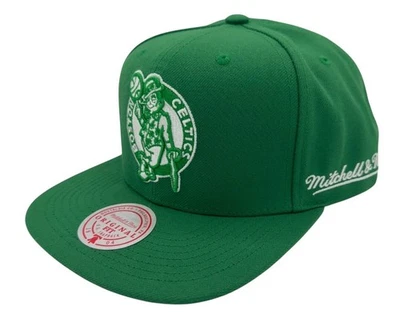 Mitchell & Ness NBA Boston Celtics Día de Navidad Snapback Sombrero, Gorra, Nuevo Foto 1 de 4
