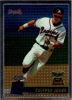 1996 Topps Chrome - Chipper Jones #52 Rookie - Image 1 of 2