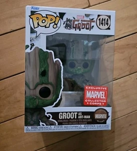 Funko POP! Marvel We are GROOT as Ant-Man w/ Box Protector Exclusive | 1414 - Picture 1 of 6