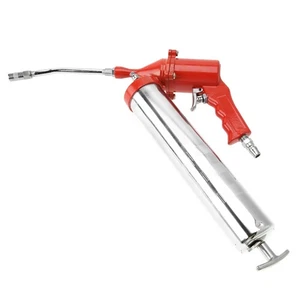 ︶400cc Zinc Air Grease Gun Pneumatic Greaser Cartridge Greasing Tool 1/4 - Picture 1 of 15