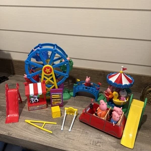 Peppa Pig Carnevale Ruota Panoramica, Figurine e Playset Lotto E Pezzi - Foto 1 di 10