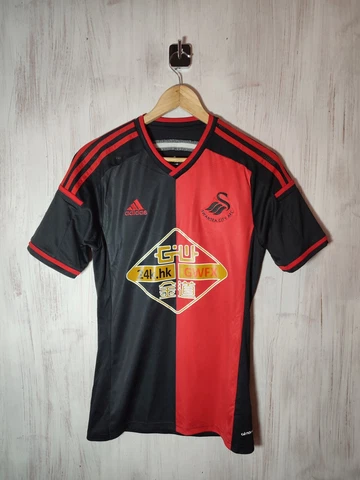 Swansea City 2014 2015 away Sz S Adidas shirt jersey soccer football kit maillot Cover