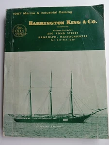 Vtg 1967 Harrington King & Co. Marine & Industrial Catalog Boating Supplies 375p - Picture 1 of 24