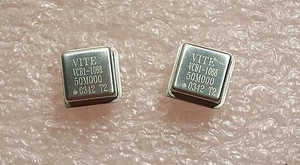 QTY (40) 50MHz 1/2 GRÖSSE OSZILLATOREN 5V HCMOS/TTL VCB1-1068-50M000 VITE 50.000MHz - Bild 1 von 3