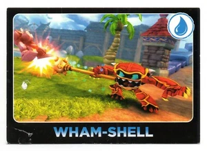 WHAM-SHELL #34 CROMO SKYLANDERS SPYRO'S ADVENTURE 2012 TOPPS  CON DESGASTE - Picture 1 of 3