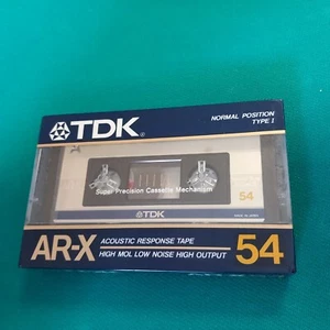 TDK AR-X 54 KASETA MAGNETOFONOWA MADE IN JAPAN - Zdjęcie 1 z 4