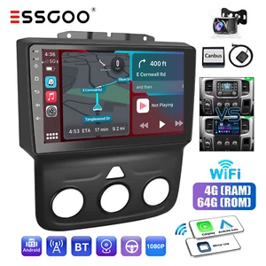 Carplay Radio For Dodge RAM1500 2500 13-2018 4+64G Android 13 Car Stereo GPS Cam - Imagen 1 de 14