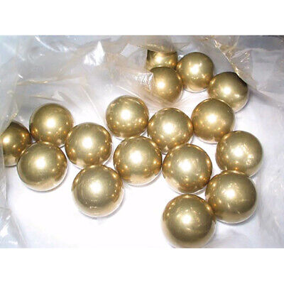 Copper Sphere Ball  Brass Ball  Solid H62 Precision Copper Bead Dia 0.9mm-45mm • 1.97£