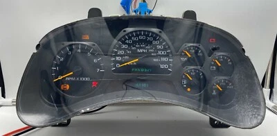 2003 - 2004 雪佛兰拖车二手仪表板设备集群出售(MPH) — 第 1/4 张图片