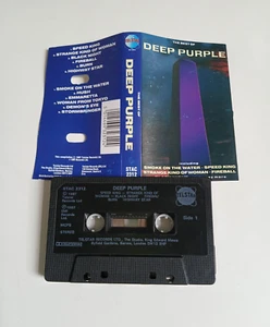DEEP PURPLE THE BEST OF CASSETTE TAPE EMI TELSTAR 1987 - Picture 1 of 1