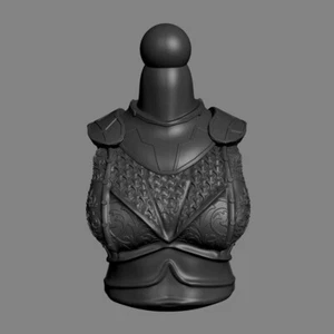 Torso femenino guerrero samurai para usar con figuras de legiones míticas - Imagen 1 de 1