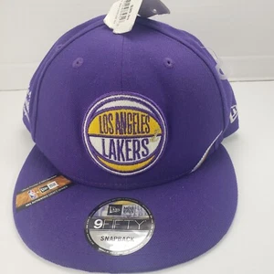 Los Angeles Lakers Draft Series New Era 9fifty Snapback cap hat NWT Color Purple - Picture 1 of 9