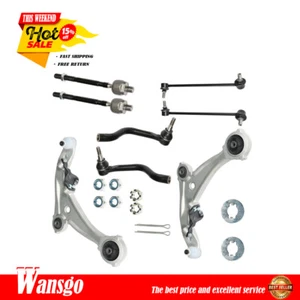 For 07 08-13 Nissan Altima New Control Arms Tie Rod Sway Bar 8Pcs Suspension Kit - Picture 1 of 9