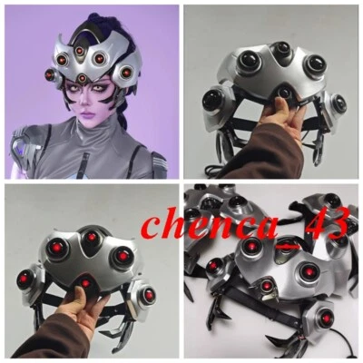 Overwatch OW 2 Widowmaker Casco Mecánico Móvil con Máscara de Resina de Luz Respirable Foto 1 de 4