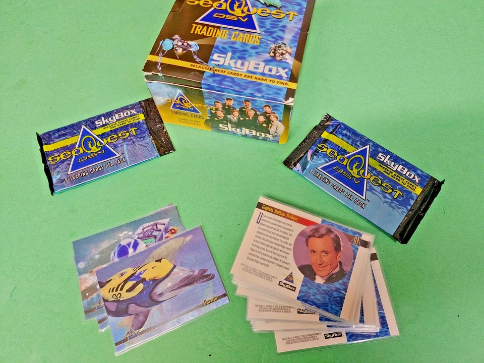 1993 seaQuest DSV SkyBox Trading Cards, Pick/choose to finish your set - Image 1 of 1