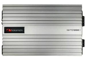 Nakamichi Class-D Mono-Block Power Amp 1,000 W Amplifier & Bass knob NKTD1000.1 - Picture 1 of 11