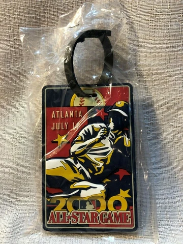 Atlanta Braves Turner Field 2000 All Star Game Commemorative Baseball Bag Tag Cover