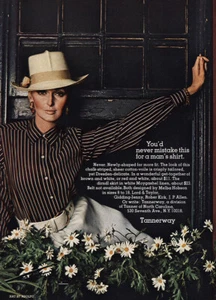 1968 Tannerway: Never Mistake for Mans Shirt Vintage Print Ad - Picture 1 of 1