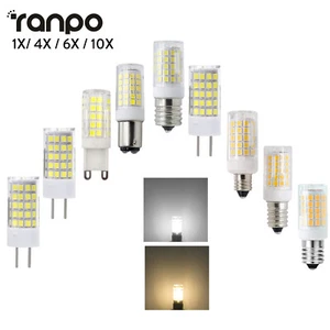 Led Ceramic Corn Lamp 7W 220V Ac Dc Smd Light White Warm/Cool White Home Decor - Picture 1 of 24