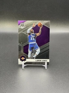 Tarjeta base de baloncesto LeBron James 2020-21 Panini Mosaic #81 Los Angeles Lakers - Imagen 1 de 4