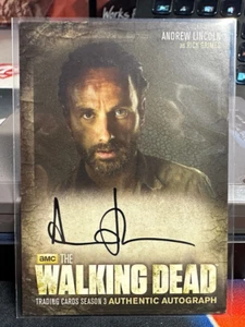 2014 AMC The Walking Dead Andrew Lincoln Signed AUTOGRAPH CARD - Picture 1 of 2