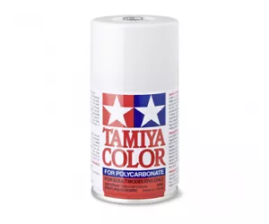 Tamiya 86001 Farbe PS-1 weiss Polycarbonat Lexan Sprayfarbe 100ml - Bild 1 von 2