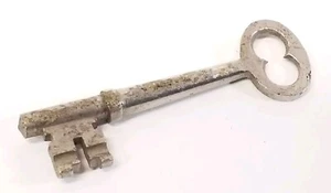 Chiave scheletro vintage 2,75" canna massiccia acciaio inox marchio completamente misurato #139 - Foto 1 di 10