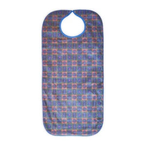 Delantal grande impermeable para adultos babero lavable para comer babero largo, resistente a los líquidos - Imagen 1 de 12