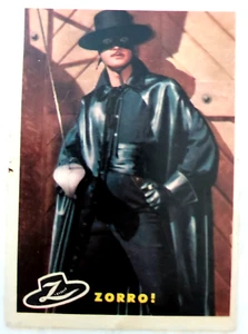 Topps 1958 Walt Disney's Zorro Trading Card #1 - Foto 1 di 2