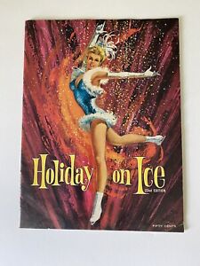 Programme souvenir de Noël vintage Holiday On Ice 1967 patinage sur glace 22e édition
