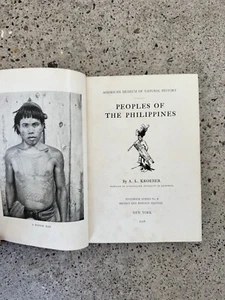 Peoples of the Philippines (1928) Kroeber/Color Map +Tarn Ex Libris Rare Ethno - Picture 1 of 11